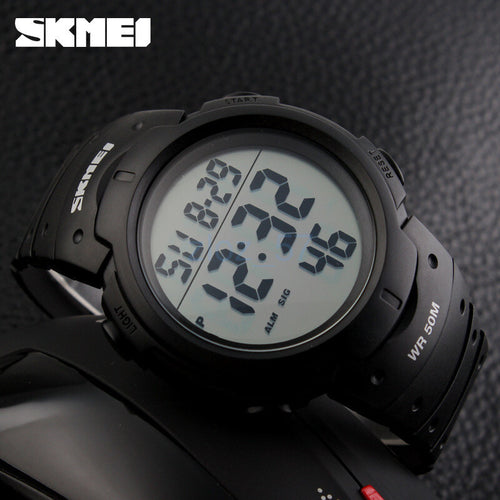 AU Skmei Extra Large Display Digital Watch Sports Stopwatch Electronic Gift 2022