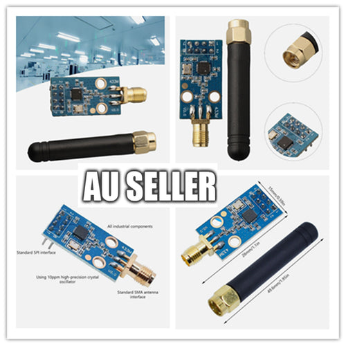 Wireless RF Transceiver 433MHZ Antenna Module Arduino Uno Raspberry PI CC1101