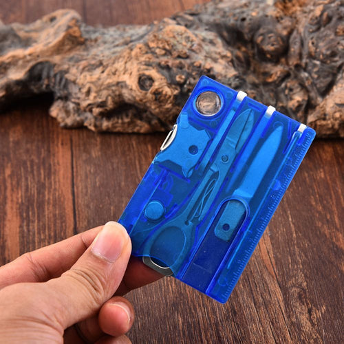 Knife-EDC Tool Gear Multi Tool Card Card Multi Tool 12 In 1 Pocket Credit Card
