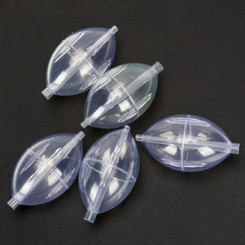 5pcs Hollow Design Water Injection Bubble Floats Fishing Accessories