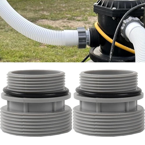 40mm to 1 1/2" Pool Pump Hose Adaptor Plastic Hose Convertion Fit for Intex