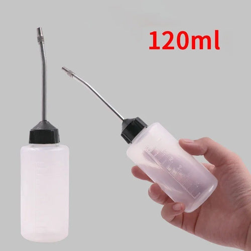5pcs 120ML Plastic Sewing Machine Oiler Oil Dispenser Oil Bottle
