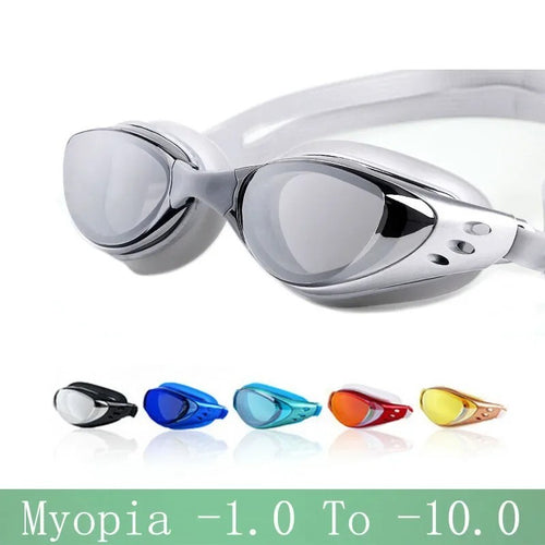 NEW Adult Optical Swim Goggles Prescription Swimming Glasses -1.0 to -10.0 AU