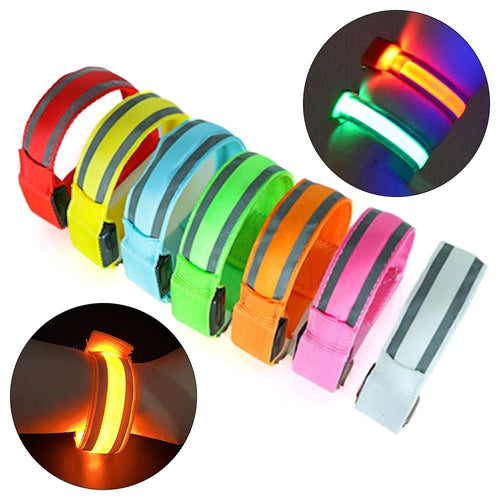 Armband Night Running Armband Safety Reflective Belt LED Luminous Bracelet