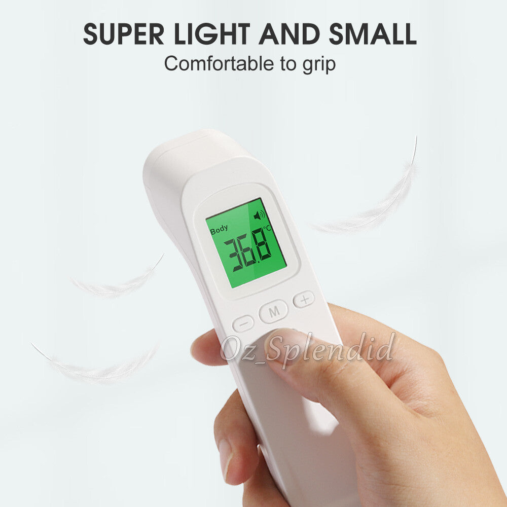 Digital IR Thermometer Forehead Ear Non-contact Infrared Body Temperature Gun AU