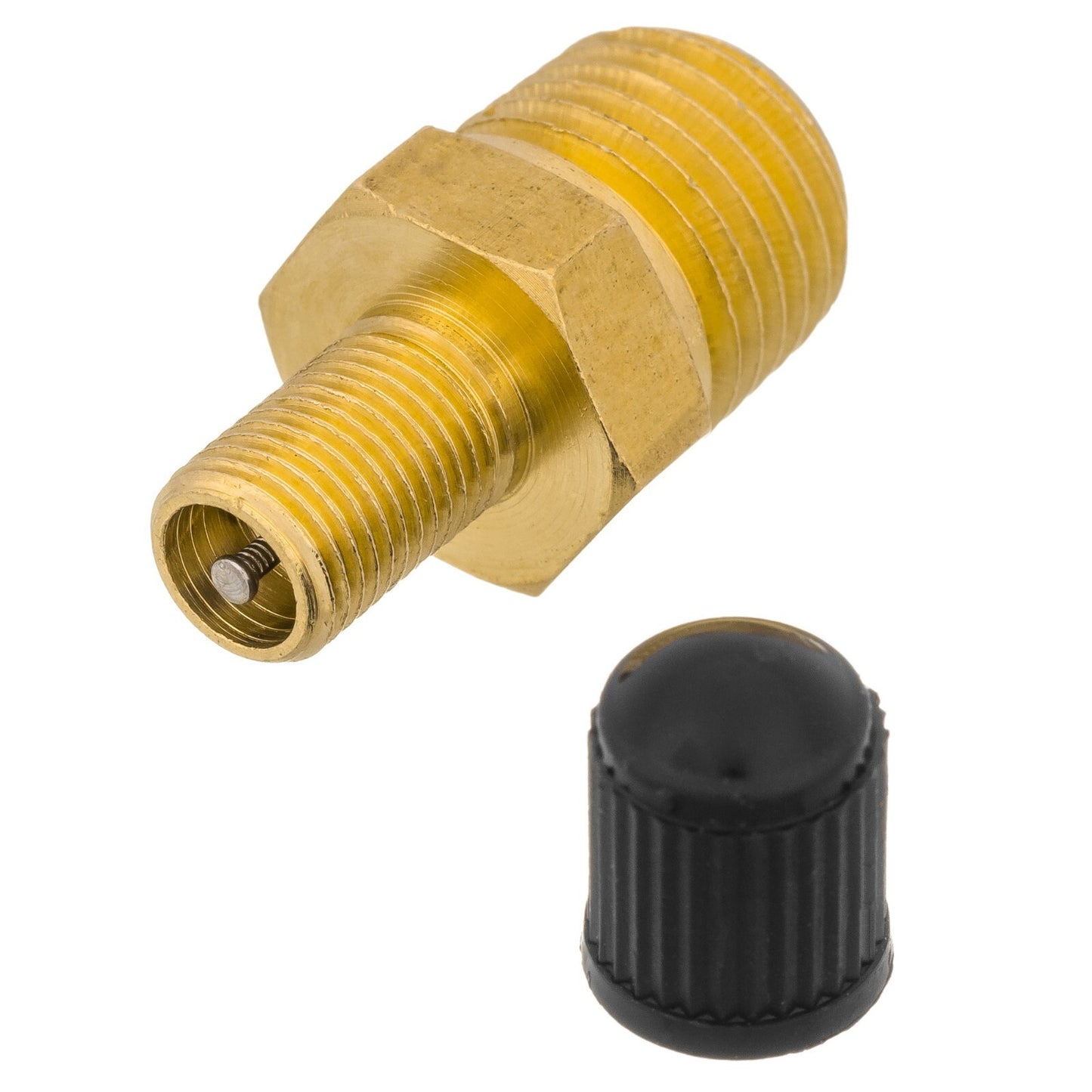 1pc 300PSI 23mm Schrader Tusck Pneumatic Valve 1/4" BSP Pressure Air Tire Wheel