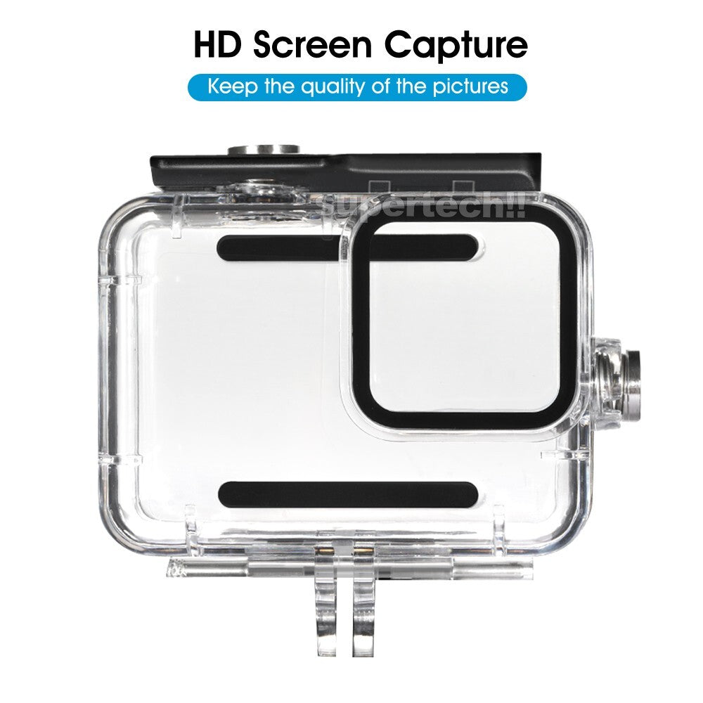 Waterproof Diving Camera Protective Case Compatible with GoPro Hero 13 12 11 10 9