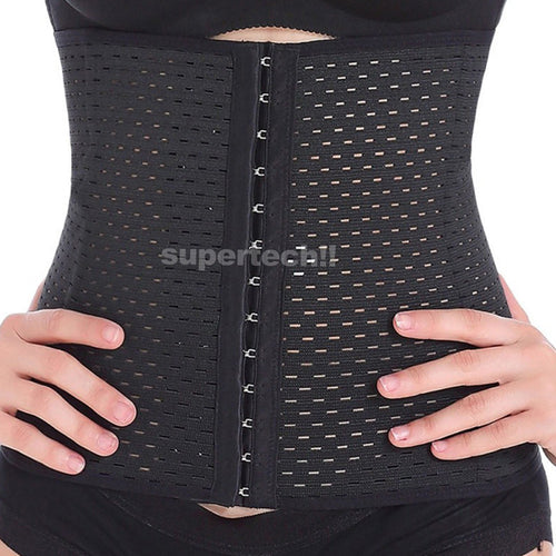 Women Corset Waist Trainer Tummy Girdle Belt Body Shaper Training Corset Trimmer