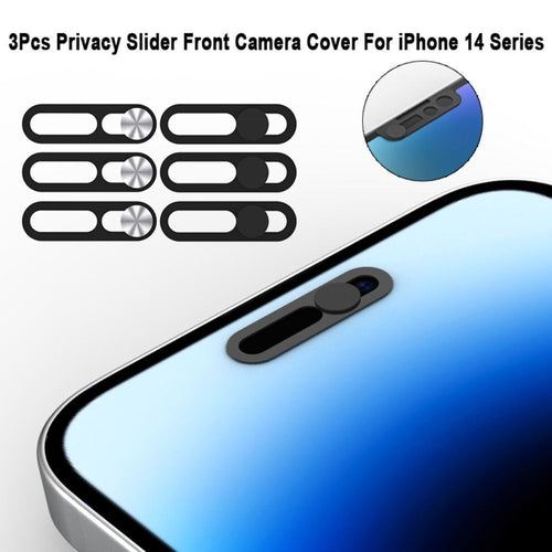 Cover Lens Sticker Front Camera Slider Privacy Cap Compatible with iPhone 14 14 ProMax Plus