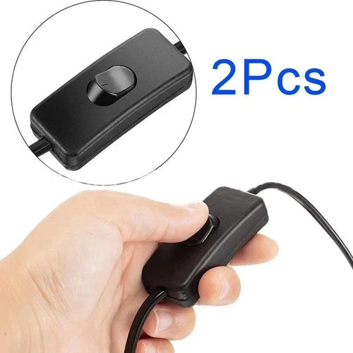 2pc Table Lamp Rocker Switch – AC 250V ON/OFF for LED Lights