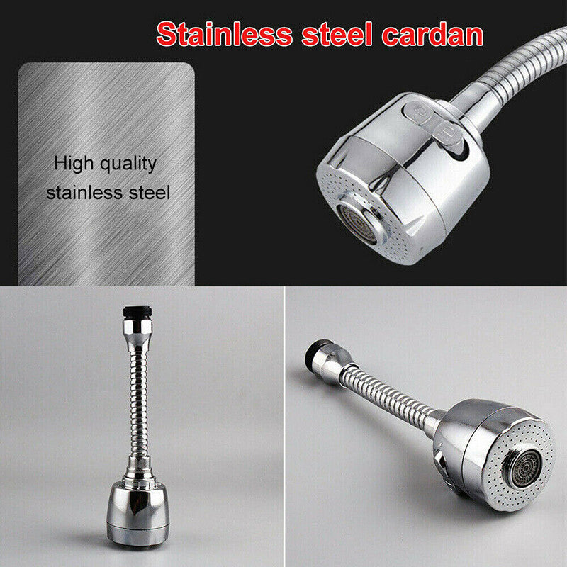 Kitchen Universal Faucet Splash-proof Head Pressurized Nozzle Bubbler 360 AU