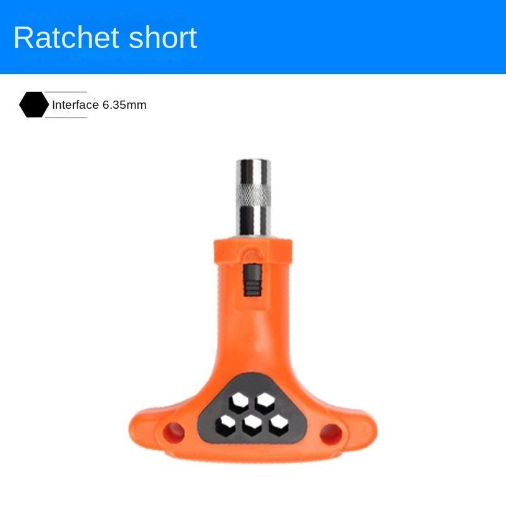 1/4 Inch Hex Ratchet Screwdriver Handle Adjustable Screwdriver Bicycle