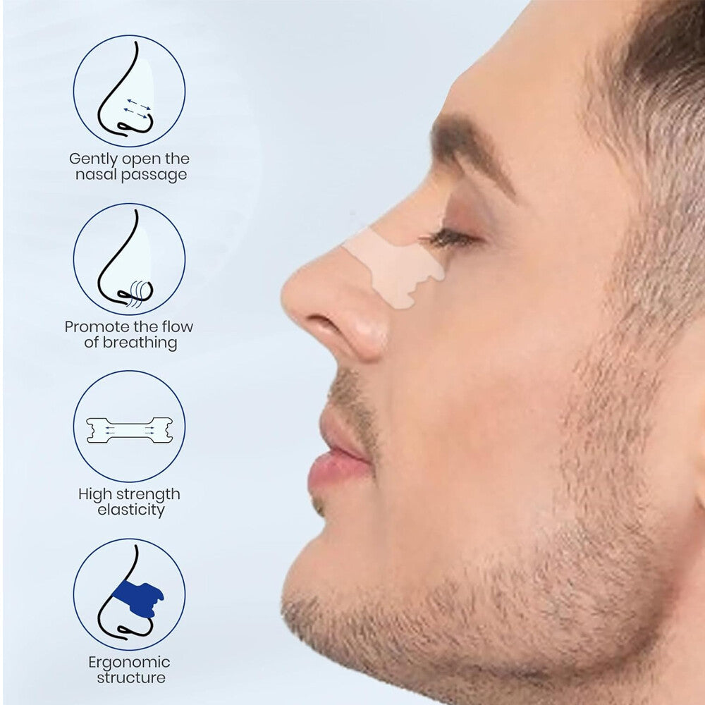 200 Pack Nasal Strips Help Breathe Better Stop Snoring Sleep Right Snore Less AU