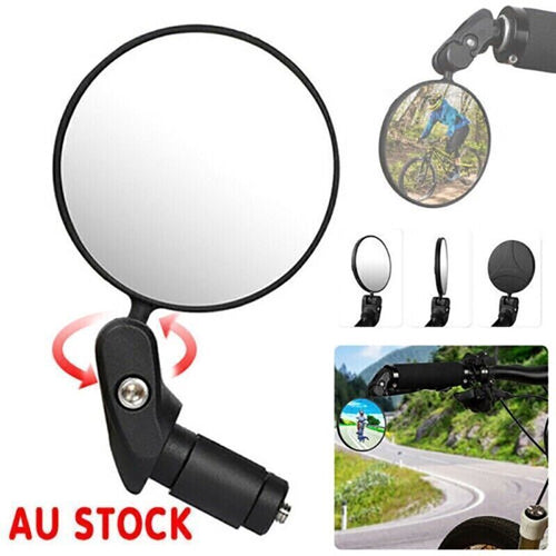 MTB Mountain Bike Rearview Mirror Bicycle Handlebar Convex Rear View Mirror AU
