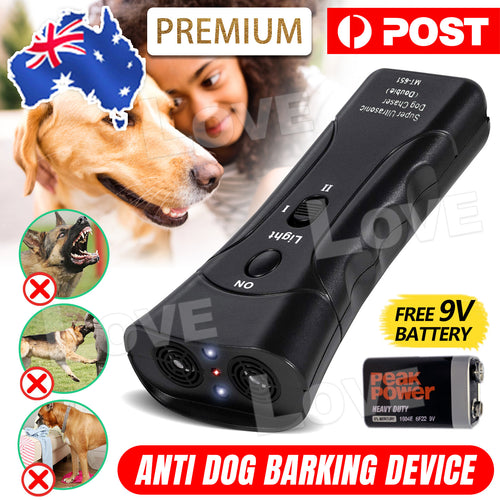 NEW Anti Bark Device Ultrasonic Dog Barking Control Stop Repeller Trainer Tool