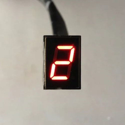 Install Shift Lever Motorcycle LED Display Gear Indicator Digital Lever Sensor