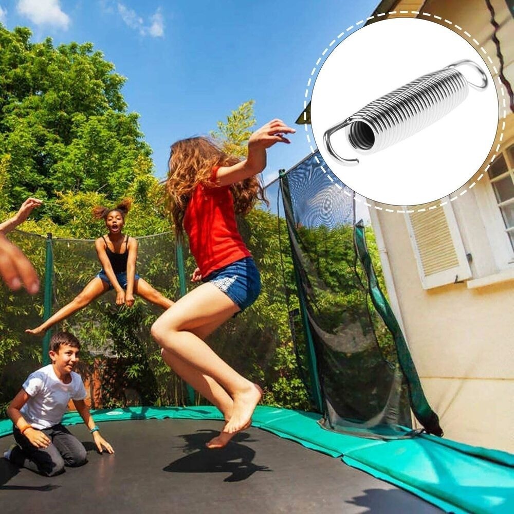 Steel Jumping Bed For Children's Trampoline Springs Pull Tool Stretching Spring