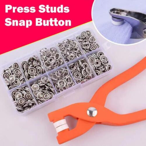 Tool Press Studs Snap Fasteners Metal Sewing Metal Buttons Snaps Pliers Set