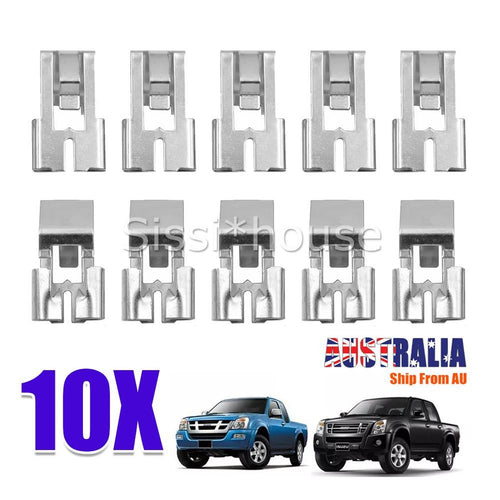 10PCS Clips Lock Radio Console Compatible with Isuzu Dmax D-Max 2002 2003 2004 2005 - 2011