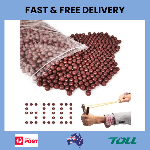 100/400/500 Clay Slingshot Ammo 8-9mm Biodegradable Hunting Balls
