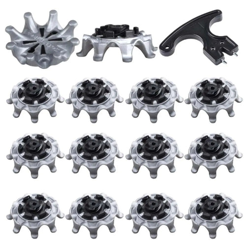 14Pcs Replacement Golf Shoe Spikes Footjoy Removable Screw in Studs Fast Twist – Compatible with Golf