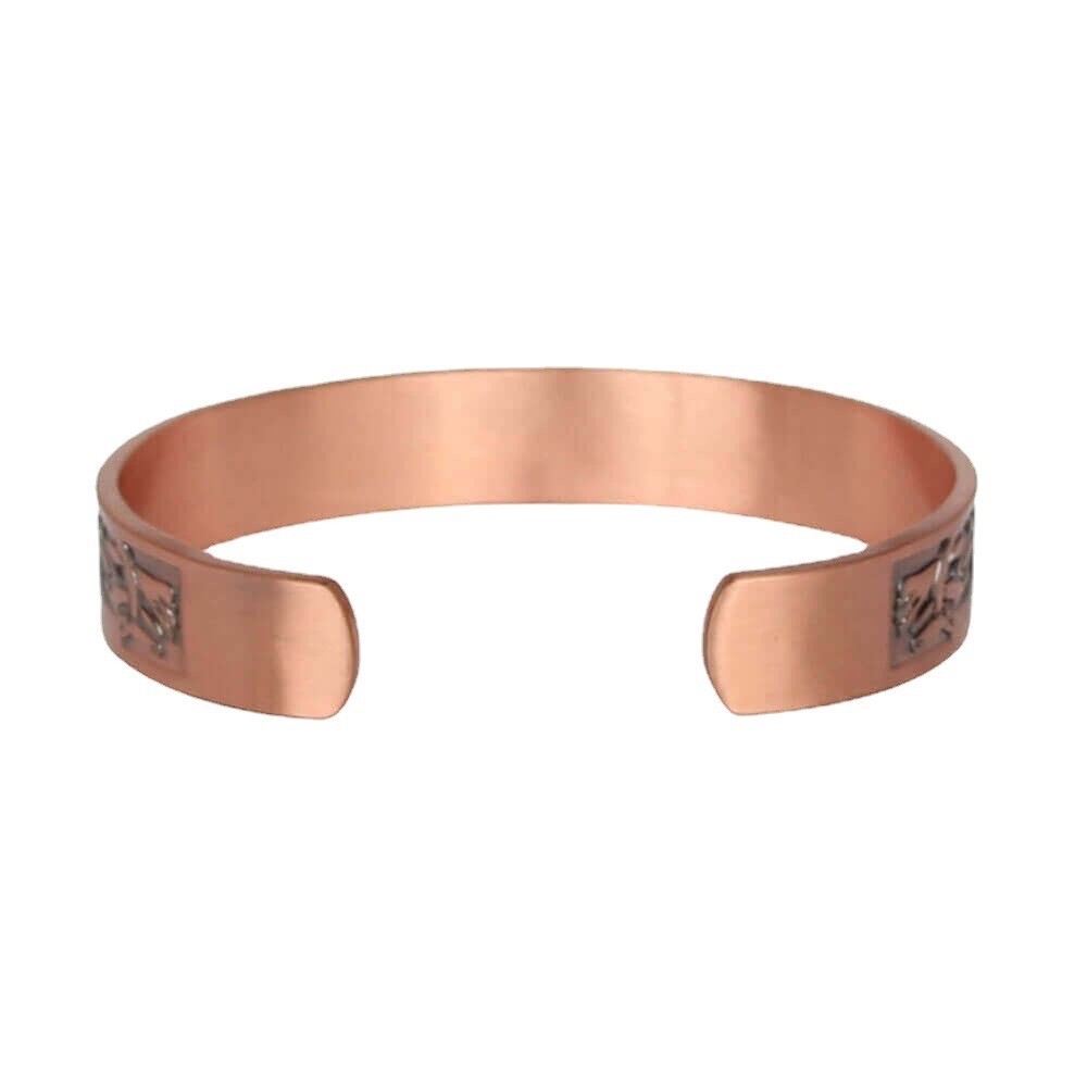 Pure Copper Magnetic Therapy Bracelet Arthritis Pain Relief Men Women Healing AU