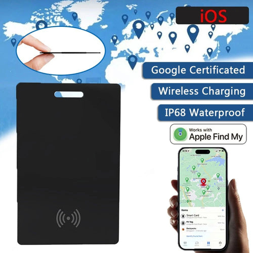 SPOTMINDERS. Tracking Card Slimmest Smartcard Wallet Tracker Card GPS Anti-loss