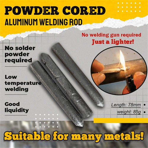 Low Temperature Tool Aluminum Solder Welding Rod Powder Cored Solding Stick