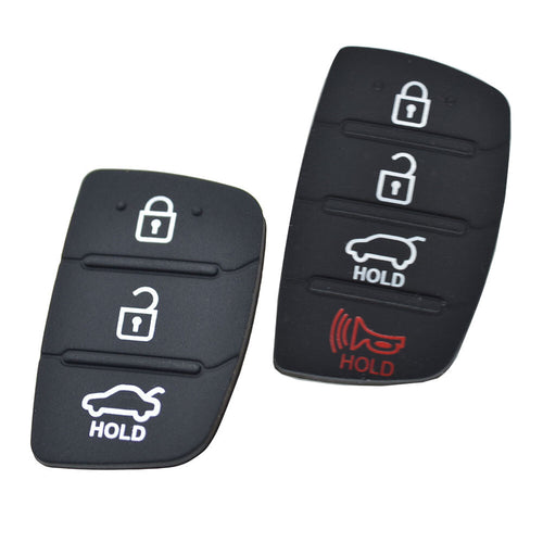 Rubber Repair Car Key Fob Cover Case Compatible with Hyundai Tucson Santa fe I20 Elantra