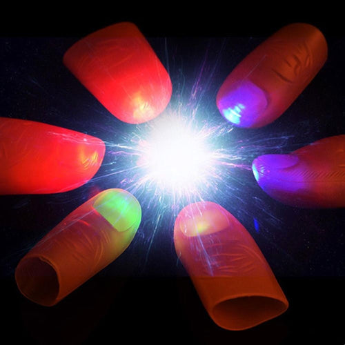 Amazing Finger Light Luminous Thumbs LED Gift Magic Thumb Light Party Props