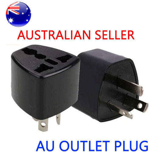 AUS Travel Plug Adapter Type I 3 Pin International Charger Wall Socket Adaptor