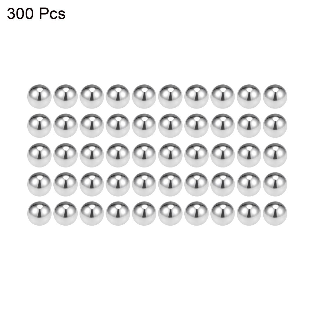 300pcs 4.5mm Bearing Balls 316L Stainless Steel G100 Precision Balls Smooth Ball