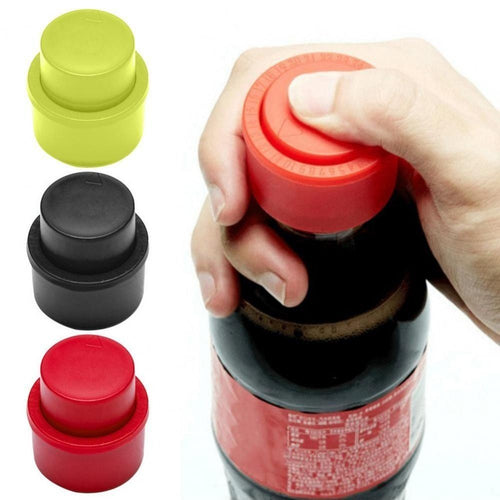 1Pcs Frizzy Bottle Stopper Cola Pump Soda Cap Drink Sealer Carbonation Keeper
