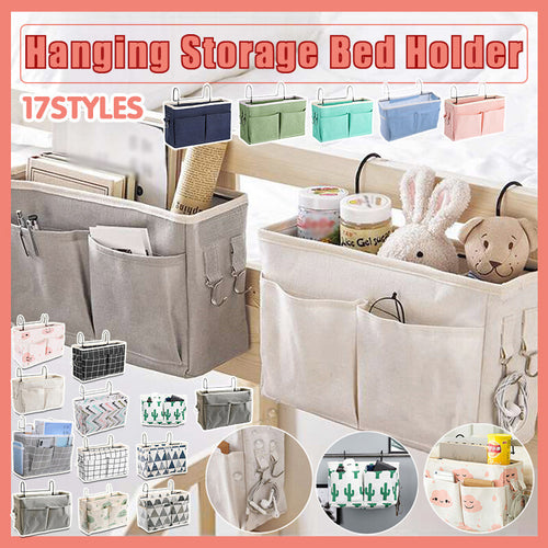 Bedside Caddy Hanging Storage Bed Holder Couch Organiser Container Bag Pocket AU