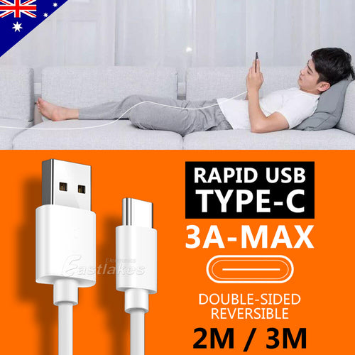 USB to Type C Cable Charger Cable Fast Charging Data Cord Compatible with Samsung Apple 1M