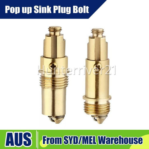 Pop Up Waste Mechanism - Plug Basin Sink Bath Drain Valve Bolt AUS
