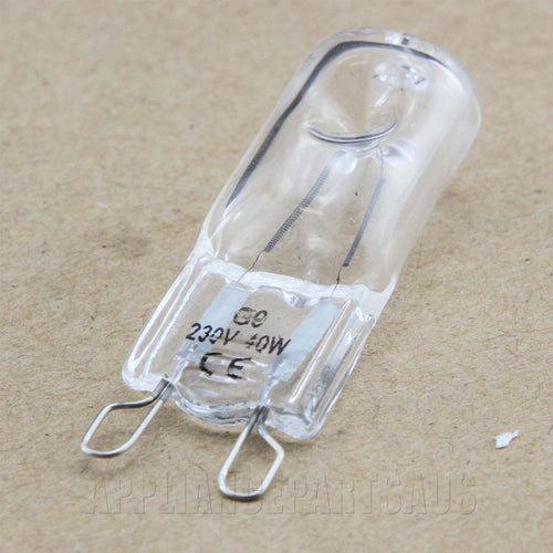 Chef, Westinghouse, Electrolux, Smeg Oven Halogen Lamp, 40W 230V G9 300C