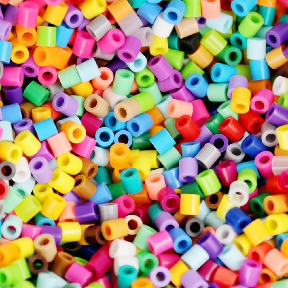 1000pcs 2.6mm Mini Perler Hama Beads 3D Puzzle Beads Children Learning