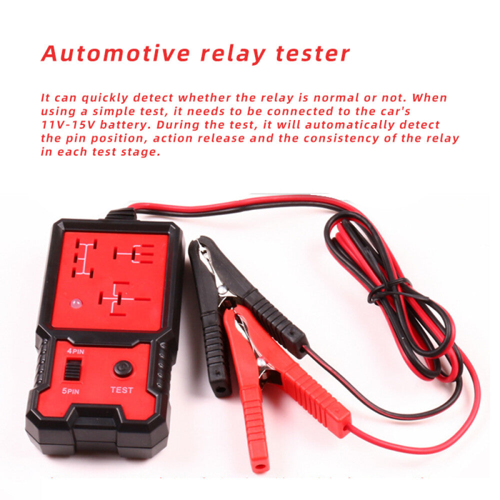 12V Electronic Automotive Relay Circuit Tester for Car Auto Battery Checker Tool