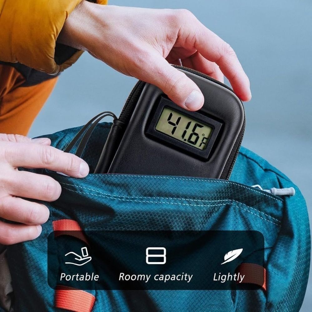 Insulin Cooler Travel Case Temperature Display Refrigerated Medicine Cooling Bag