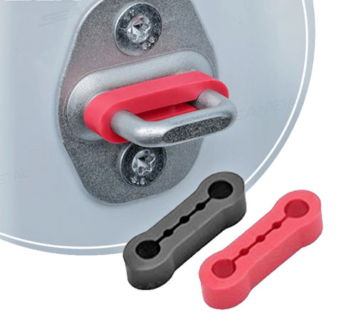 4PCS Car Door Lock Damper Buffer Pads Silicone Shock Absorber Anti Noise UK