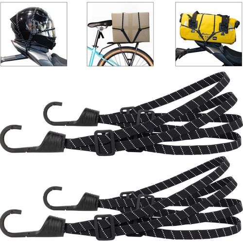 Retractable Motorcycle Luggage Strap Universal Elastic Rope
