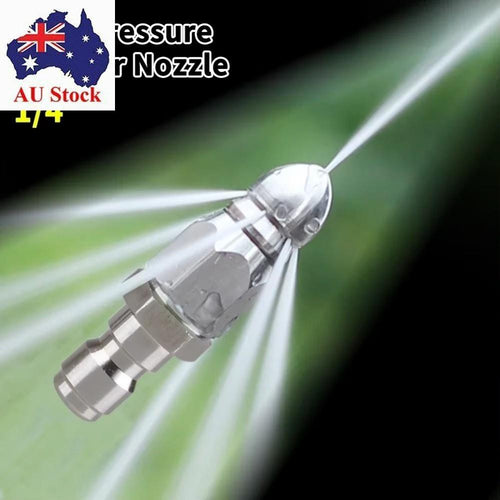 5000psi High Pressure Sprayer Nozzle Portable Water Jet Nozzle Sewage Hose