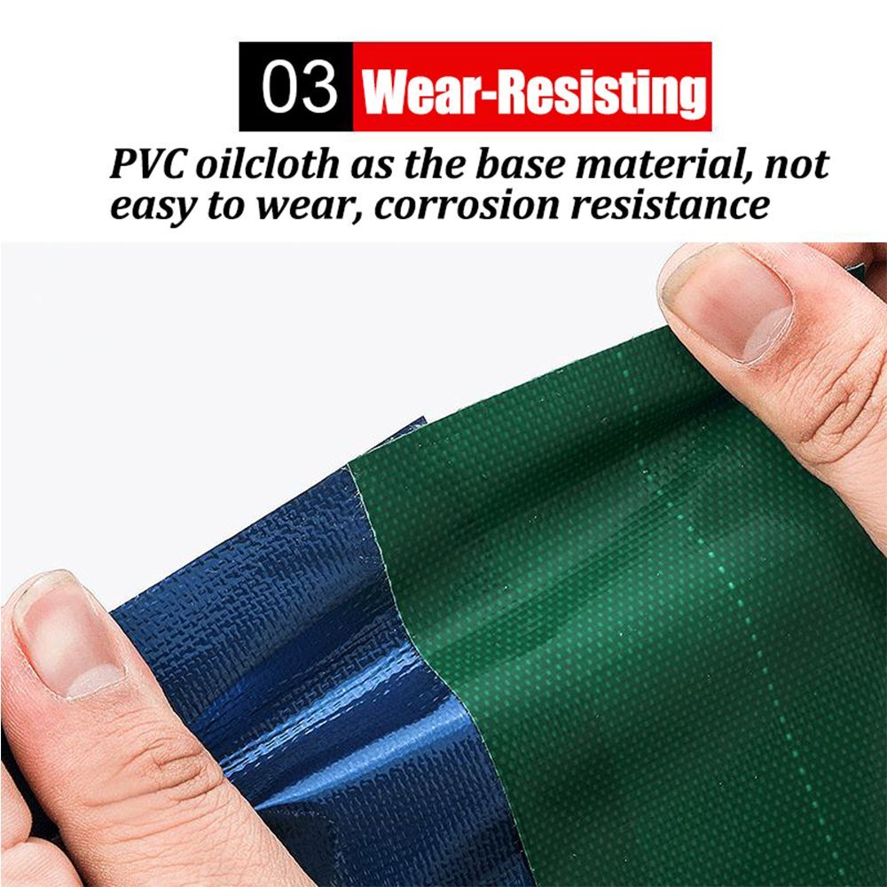 Durable Glass Fiber Tent Repair Canvas Rain Cloth Repair Tape Adhesive Patches