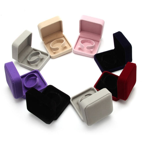 Velvet Bracelet Box Wedding Bangle Display Jewelry Storage Case Gift Box