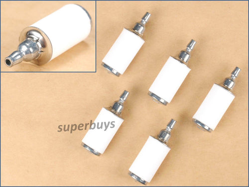 5pcs Fuel Petrol Filter Line Poulan For Chainsaw Trimmer Blower Stroke Engine