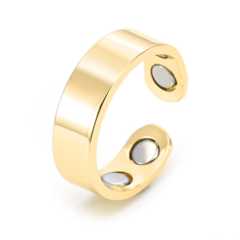 Pure Copper Magnetic Healing Therapy Arthritis Open Ring Weight Loss Pain Relief