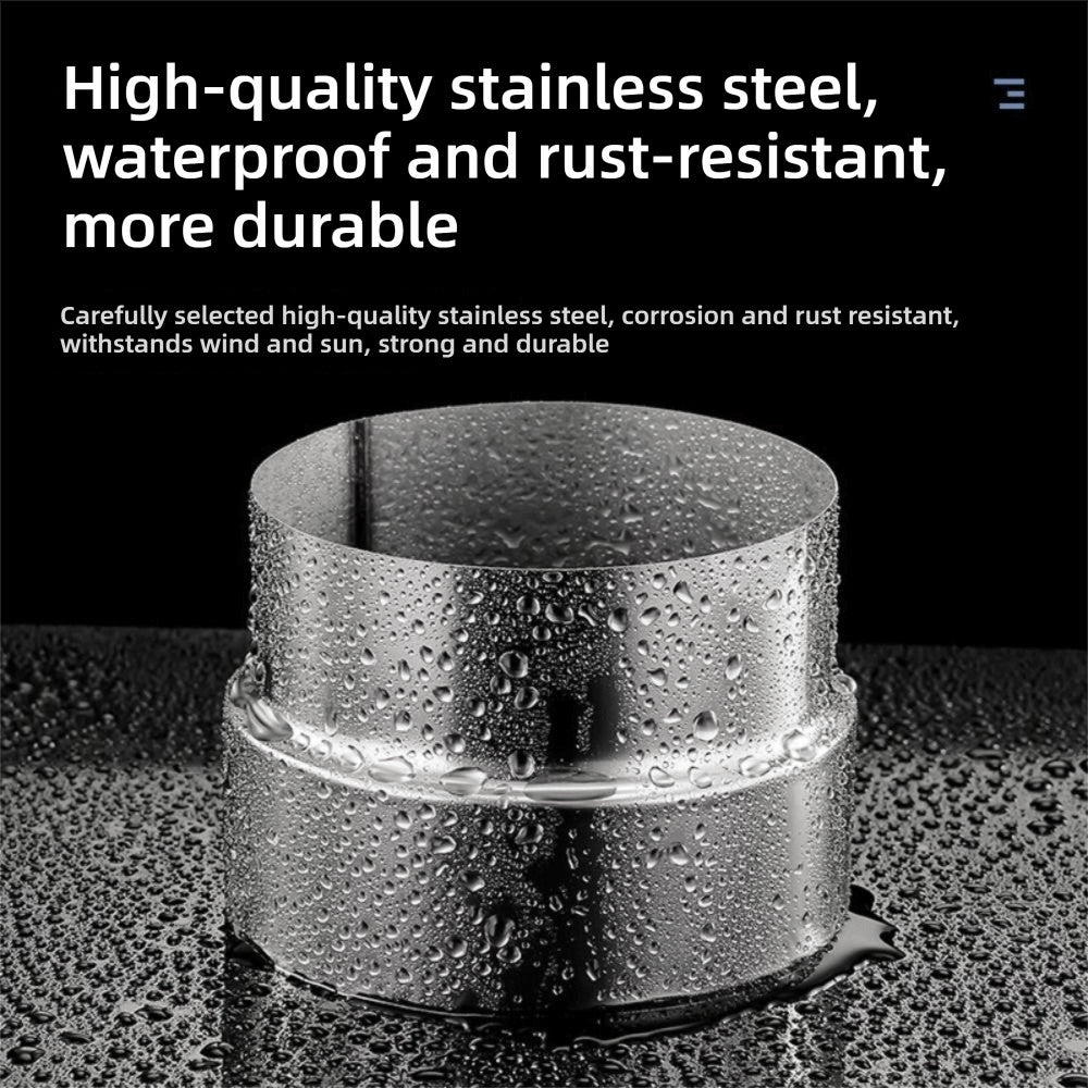 Stainless Steel Exhaust Pipe Reducer Adapter Pipeline Variable Diameter Joint