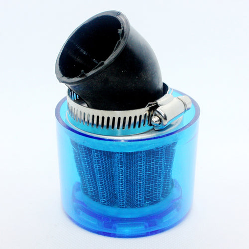 37mm 38mm Water Proof Bent Air Filter Pod Cleaner PIT Quad Dirt Bike ATV Buggy