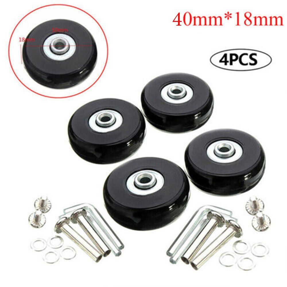 Casters Silent Repair Replacement Universal Durable Travel Luggage Wheel Suitcase Parts Axles Sliding Wear Resistant Flexible